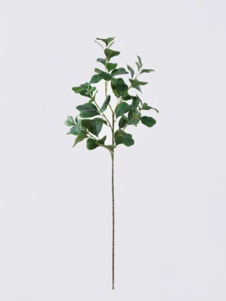 Artificial Plant 14*13*102.5cm Large curved-leaf eucalyptus with fruits single stem GS-43126005 2026Jul 3,000+ sqm showroom with thousands of artificial flowers, plants & trees ready for global sourcing.