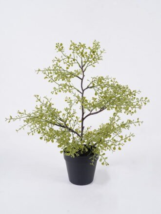 Artificial Plant 20*20*29cm Soybean Leaf *49 in PP pot GS-59126004 2026Aug 3,000+ sqm showroom with thousands of artificial flowers, plants & trees ready for global sourcing.