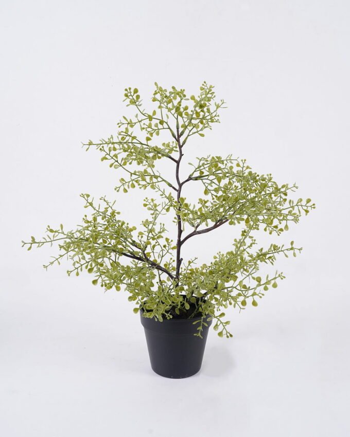 Artificial Plant 30*18*42cm Soybean Leaf *50 in PP pot GS-59126005 2026Aug 3,000+ sqm showroom with thousands of artificial flowers, plants & trees ready for global sourcing.