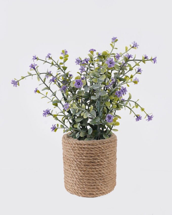 Artificial Table Plants Flower in Hemp rope pot GS-38926037_6 Artificial Table Plants 23*13*23cm Flower in Hemp rope pot GS-38926037 2026Jul 3,000+ sqm showroom with thousands of artificial flowers, plants & trees ready for global sourcing.