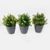 Artificial Table Plants Flower in PP pot GS-38926016 Artificial Table Plants 15*13*18cm Flower in PP pot GS-38926016 2026Jul 3,000+ sqm showroom with thousands of artificial flowers, plants & trees ready for global sourcing.