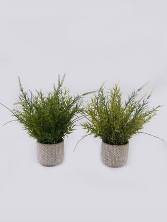 Artificial Table Plants 30*30*37cm  Grass in Cement pot GS-03326118 2026Jun 3,000+ sqm showroom with thousands of artificial flowers, plants & trees ready for global sourcing.