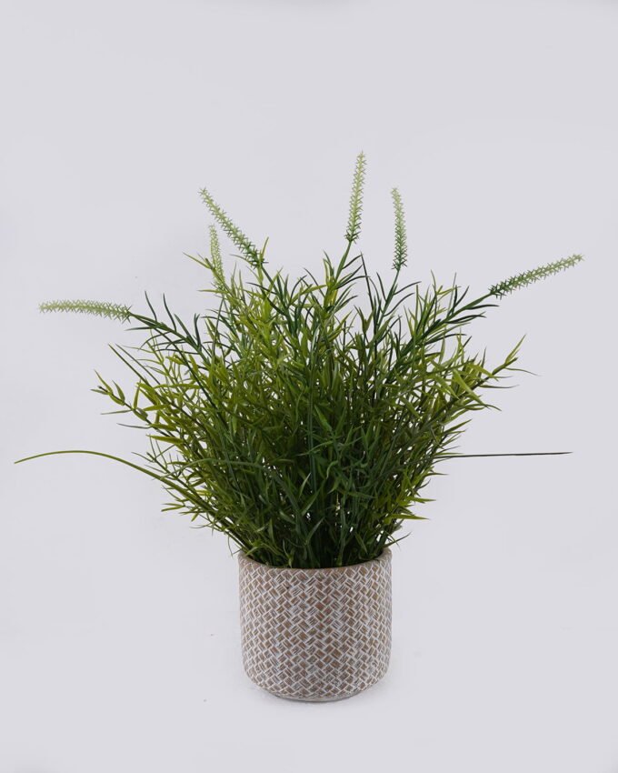 Artificial Table Plants 30*30*37cm  Grass in Cement pot GS-03326117 2026Jun 3,000+ sqm showroom with thousands of artificial flowers, plants & trees ready for global sourcing.