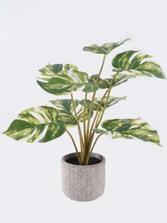 Artificial Table Plants 25*15*19cm Mini Variegated Pothos in PP pot GS-03326068 2026Jun 3,000+ sqm showroom with thousands of artificial flowers, plants & trees ready for global sourcing.