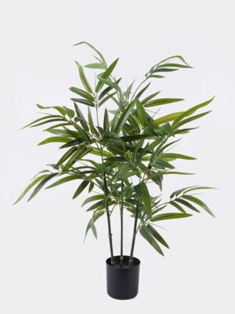 Artificial Tree 90*70*190cm Bamboo tree *2 in  PP pot/1080 lvs GS-30426055 2026Jul 3,000+ sqm showroom with thousands of artificial flowers, plants & trees ready for global sourcing.