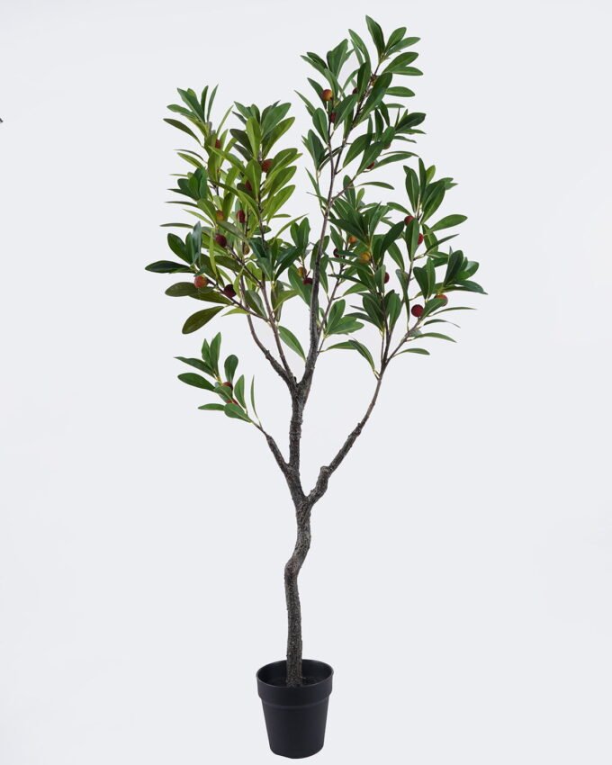Artificial Tree 50*50*130cm Bayberry tree in PP pot GS-46726003 2026Aug 3,000+ sqm showroom with thousands of artificial flowers, plants & trees ready for global sourcing.