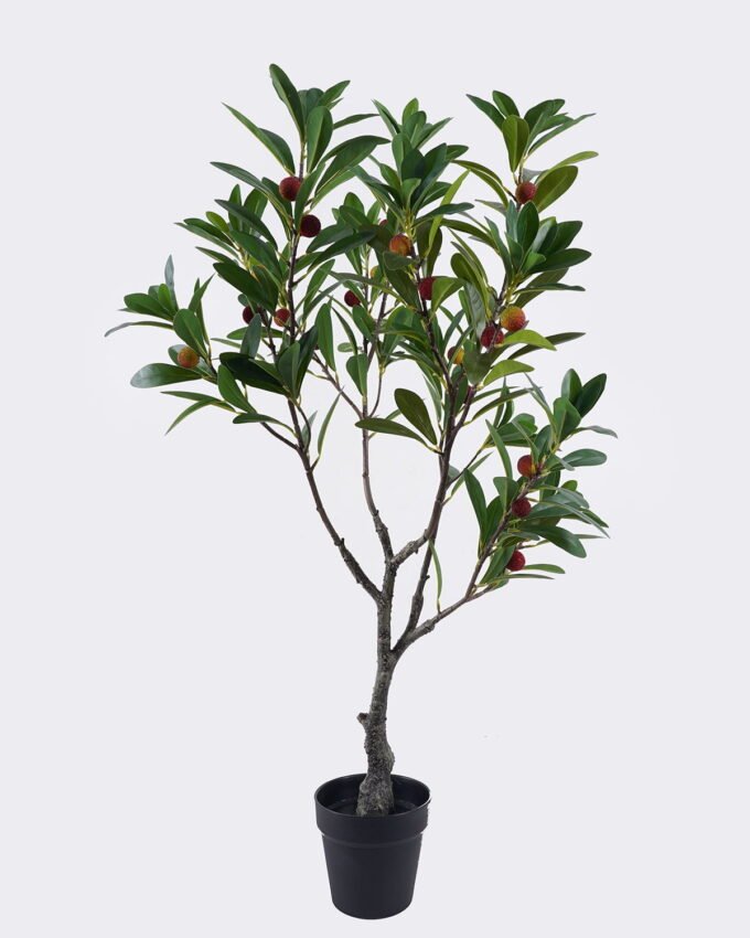 Artificial Tree 50*50*90cm Bayberry tree in PP pot GS-46726004 2026Aug 3,000+ sqm showroom with thousands of artificial flowers, plants & trees ready for global sourcing.