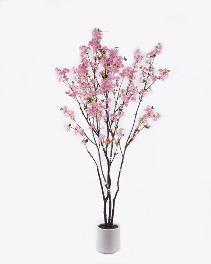 Artificial Tree 86*76*210cm Cherry blossom tree in PP pot GS-76126023KD 2026Aug 3,000+ sqm showroom with thousands of artificial flowers, plants & trees ready for global sourcing.
