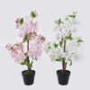 Artificial Tree 30*20*60cm Chinese crabapple potted flower in PP pot GS-76126014 2026Aug 3,000+ sqm showroom with thousands of artificial flowers, plants & trees ready for global sourcing.