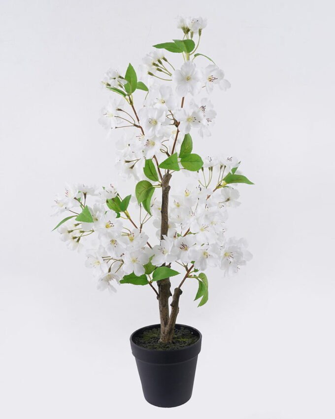 Artificial Tree 30*20*60cm Chinese crabapple potted flower in PP pot GS-76126014 2026Aug 3,000+ sqm showroom with thousands of artificial flowers, plants & trees ready for global sourcing.