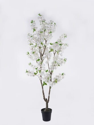 Artificial Tree 60*50*153cm Chinese crabapple tree in PP pot GS-76126013KD 2026Aug 3,000+ sqm showroom with thousands of artificial flowers, plants & trees ready for global sourcing.