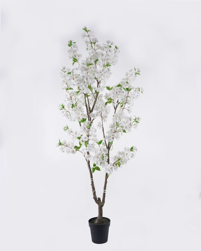 Artificial Tree 68*58*200cm Chinese crabapple tree in PP pot GS-76126012KD 2026Aug 3,000+ sqm showroom with thousands of artificial flowers, plants & trees ready for global sourcing.