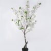 Artificial Tree 60*50*153cm Chinese crabapple tree in PP pot GS-76126013KD 2026Aug 3,000+ sqm showroom with thousands of artificial flowers, plants & trees ready for global sourcing.