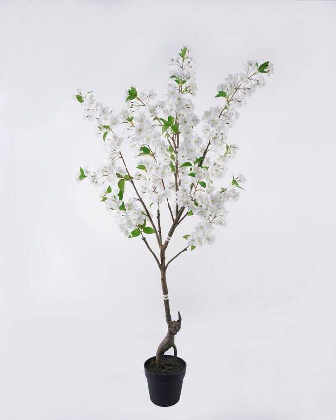 Artificial Tree 60*50*153cm Chinese crabapple tree in PP pot GS-76126013KD 2026Aug 3,000+ sqm showroom with thousands of artificial flowers, plants & trees ready for global sourcing.