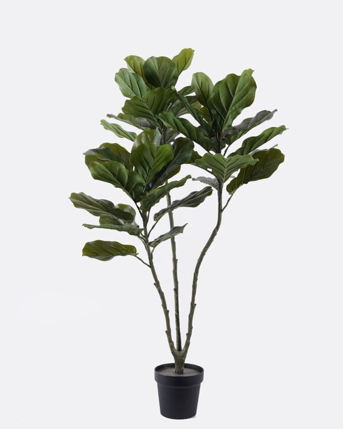 Artificial Tree 61*51*130cm Ficus lyrata *3 in PP pot/42 lvs GS-30426048 2026Jul 3,000+ sqm showroom with thousands of artificial flowers, plants & trees ready for global sourcing.