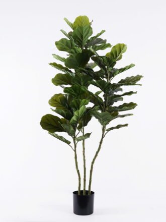 Artificial Tree 61*51*130cm Ficus lyrata *3 in PP pot/42 lvs GS-30426048 2026Jul 3,000+ sqm showroom with thousands of artificial flowers, plants & trees ready for global sourcing.