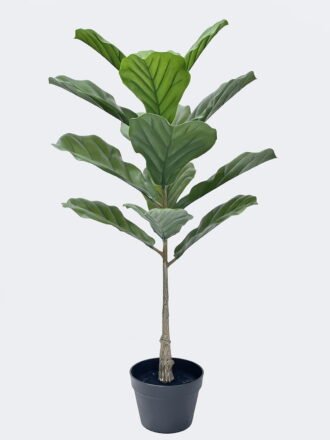 Artificial Tree 65*55*160cm Fiddle Ficus in PP pot/42 lvs GS-59526036 2026Aug 3,000+ sqm showroom with thousands of artificial flowers, plants & trees ready for global sourcing.