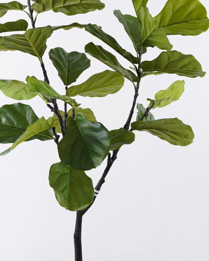 Artificial Tree 88*66*150cm Fiddle-leaf fig tree in PP pot GS-76126011KD 2026Aug 3,000+ sqm showroom with thousands of artificial flowers, plants & trees ready for global sourcing.
