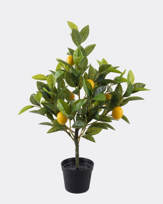 Artificial Tree 37*30*60cm Lemon tree  in PP pot/136 lvs GS-30426058 2026Jul 3,000+ sqm showroom with thousands of artificial flowers, plants & trees ready for global sourcing.