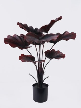 Artificial Tree 52*43*65cm Livistona rotundifolia in PP pot/6 lvs GS-59526046 2026Aug 3,000+ sqm showroom with thousands of artificial flowers, plants & trees ready for global sourcing.
