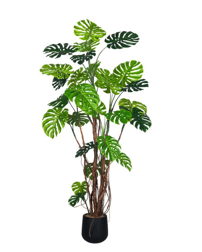 Artificial Tree 120*100*240cm Monstera in PP pot GS-83426008KD 2026SEP 3,000+ sqm showroom with thousands of artificial flowers, plants & trees ready for global sourcing.