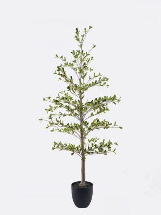 Artificial Tree 80*80*180cm Twisted Blossom tree in PP pot GS-76126026KD 2026Aug 3,000+ sqm showroom with thousands of artificial flowers, plants & trees ready for global sourcing.