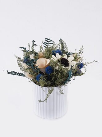 Dried Flowers 18*18*22cm  Dried natural in PP pot GS-56626013 2026Aug 3,000+ sqm showroom with thousands of artificial flowers, plants & trees ready for global sourcing.