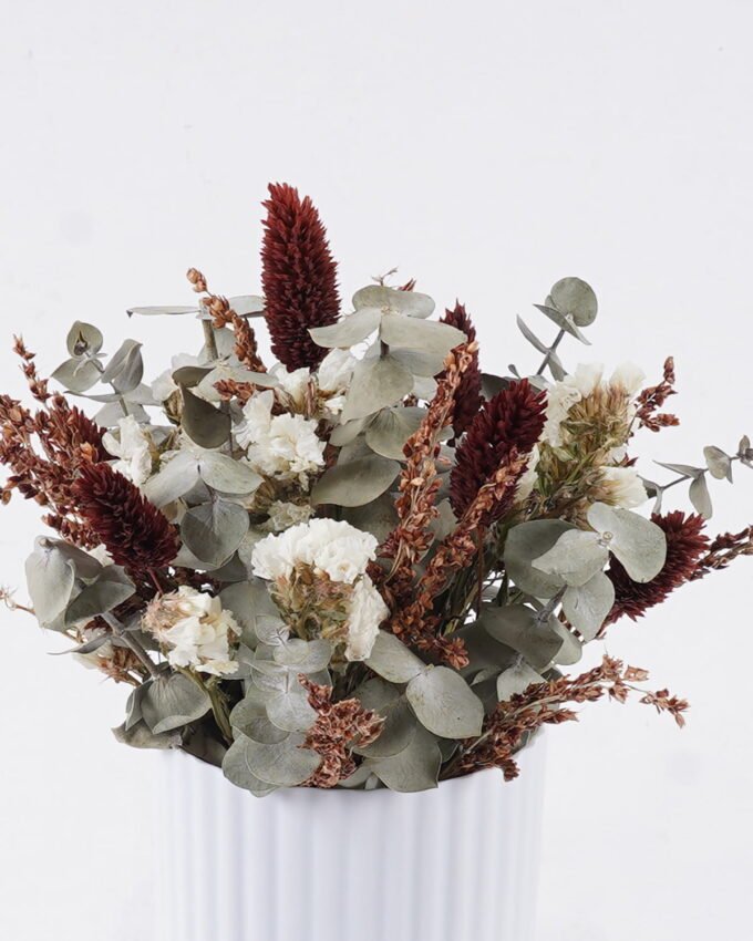 Dried Flowers 18*18*22cm  Dried natural in PP pot GS-56626013 2026Aug 3,000+ sqm showroom with thousands of artificial flowers, plants & trees ready for global sourcing.