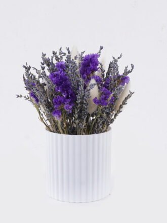 Dried Flowers 18*18*22cm  Dried natural in PP pot GS-56626013 2026Aug 3,000+ sqm showroom with thousands of artificial flowers, plants & trees ready for global sourcing.