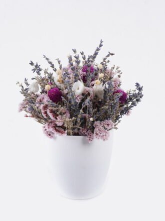 Dried Flowers 15*15*21cm  Dried natural in PP pot GS-56626020 2026Aug 3,000+ sqm showroom with thousands of artificial flowers, plants & trees ready for global sourcing.