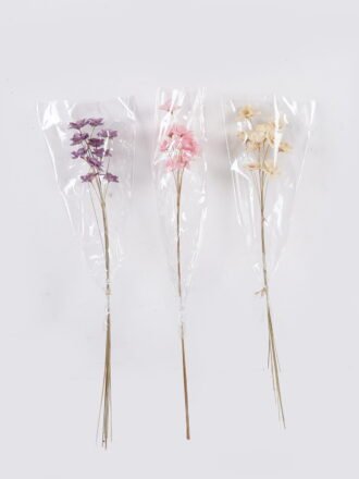 Dried Flowers 10*3*50cm Dried natural items bouquet *10 with PP wrapped GS-56626050-Z1 2026Aug 3,000+ sqm showroom with thousands of artificial flowers, plants & trees ready for global sourcing.