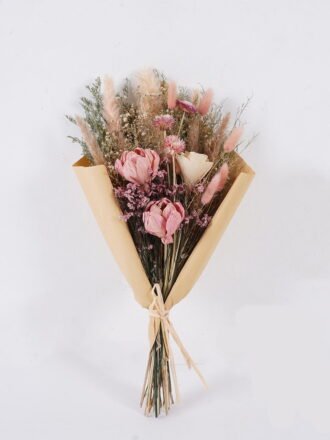 Dried Flowers 15*15*19cm  Dried natural in PP pot GS-56626021 2026Aug 3,000+ sqm showroom with thousands of artificial flowers, plants & trees ready for global sourcing.