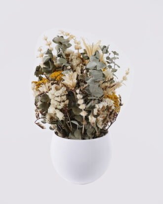 Dried Flowers 20*18*29cm Flower in PP pot/ nature plants GS-56626053 2026Aug 3,000+ sqm showroom with thousands of artificial flowers, plants & trees ready for global sourcing.