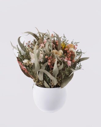 Dried Flowers 23*15*29cm Flower in PP pot/ nature plants GS-56626055 2026Aug 3,000+ sqm showroom with thousands of artificial flowers, plants & trees ready for global sourcing.