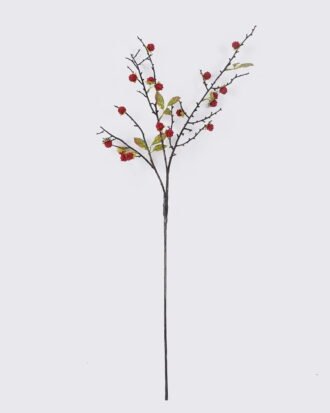 Artificial Branch fruit 14*7*91cm Raspberries single stem GS-54226002 2026Oct 3,000+ sqm showroom with thousands of artificial flowers, plants & trees ready for global sourcing.