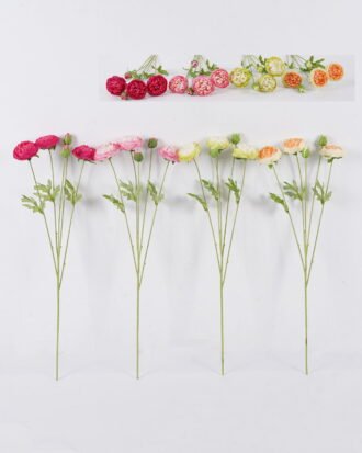Artificial Flower 18*7*61cm Camellia *5 single stem GS-53626004 2026Oct 3,000+ sqm showroom with thousands of artificial flowers, plants & trees ready for global sourcing.