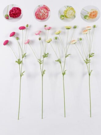 Artificial Flower 16*6*91cm Camellia *5 single stem GS-53626005-P1 2026Oct 3,000+ sqm showroom with thousands of artificial flowers, plants & trees ready for global sourcing.