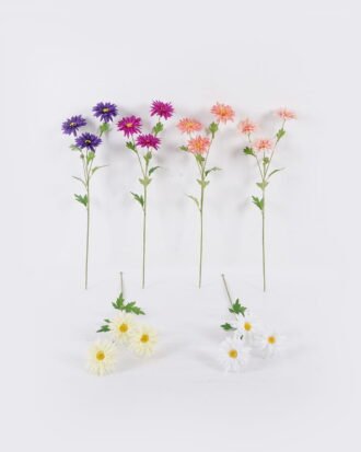 Artificial Flower 13*7*58cm Chrysanthemum *3 single stem GS-14526001 2026SEP 3,000+ sqm showroom with thousands of artificial flowers, plants & trees ready for global sourcing.