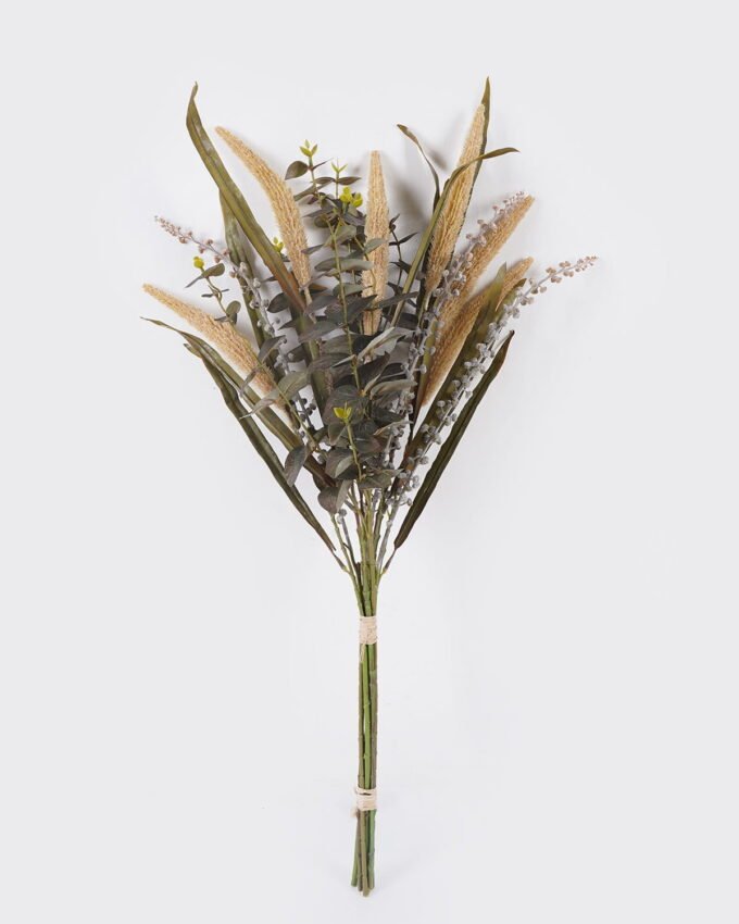 Artificial Flower Eucalyptus Leaf Setaria viridis 7 bundle GS-37526017_6 Artificial Flower 30*10*87cm Eucalyptus Leaf Setaria viridis *7 bundle GS-37526017 2026Oct 3,000+ sqm showroom with thousands of artificial flowers, plants & trees ready for global sourcing.