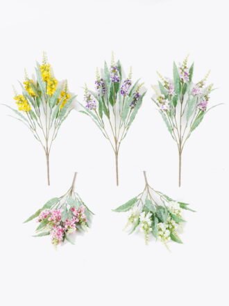 Artificial Flower 15*7*74cm Flower *3 bush GS-41126004-Y1 2026Oct 3,000+ sqm showroom with thousands of artificial flowers, plants & trees ready for global sourcing.