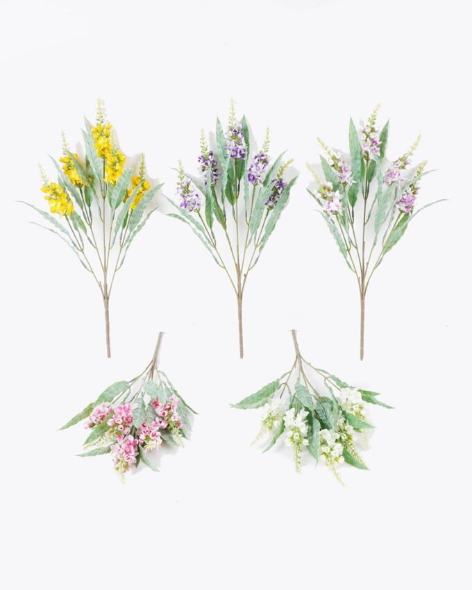 Artificial Flower 18*5*45cm Flower *5 bush GS-41126005 2026Oct 3,000+ sqm showroom with thousands of artificial flowers, plants & trees ready for global sourcing.