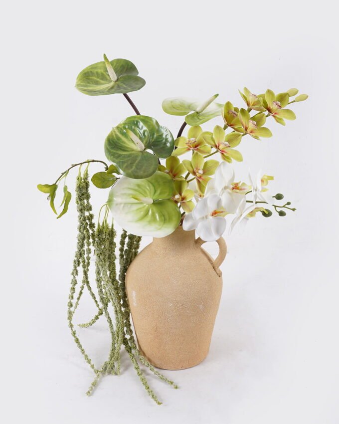 Artificial Flower 35*15*60cm Flower arrangement with Clay pot GS-03326105-WP-POST 2026SEP 3,000+ sqm showroom with thousands of artificial flowers, plants & trees ready for global sourcing.