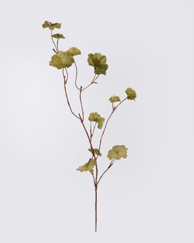 Artificial Flower Geranium leaf single stem GS-35126024_3 Artificial Flower 30*20*104cm Geranium leaf single stem GS-35126024 2026Oct 3,000+ sqm showroom with thousands of artificial flowers, plants & trees ready for global sourcing.