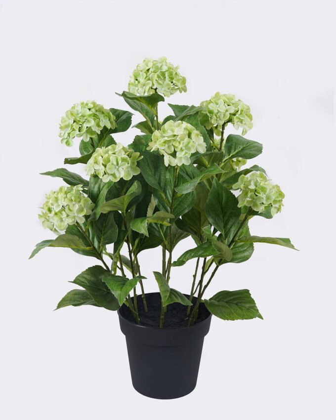 Artificial Flower 45*45*68cm Hydrangea in PP pot GS-15424041-2M2-G1 2026SEP 3,000+ sqm showroom with thousands of artificial flowers, plants & trees ready for global sourcing.