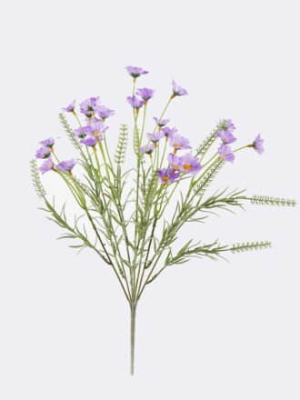 Artificial Flower 17*6*40cm Lavender Chrysanthemum *7 bush GS-41126003-Y1 2026Oct 3,000+ sqm showroom with thousands of artificial flowers, plants & trees ready for global sourcing.