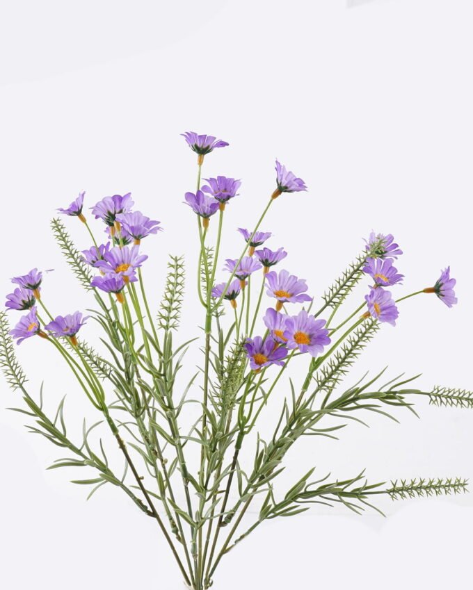 Artificial Flower Lavender Chrysanthemum 7 bush GS-41126003-Z1_1 Artificial Flower 17*6*40cm Lavender Chrysanthemum *7 bush GS-41126003-Z1 2026Oct 3,000+ sqm showroom with thousands of artificial flowers, plants & trees ready for global sourcing.