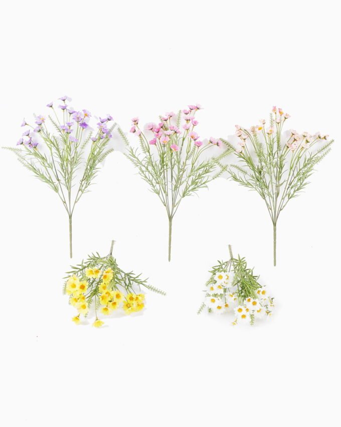 Artificial Flower 17*6*40cm Lavender Chrysanthemum *7 bush GS-41126003 2026Oct 3,000+ sqm showroom with thousands of artificial flowers, plants & trees ready for global sourcing.