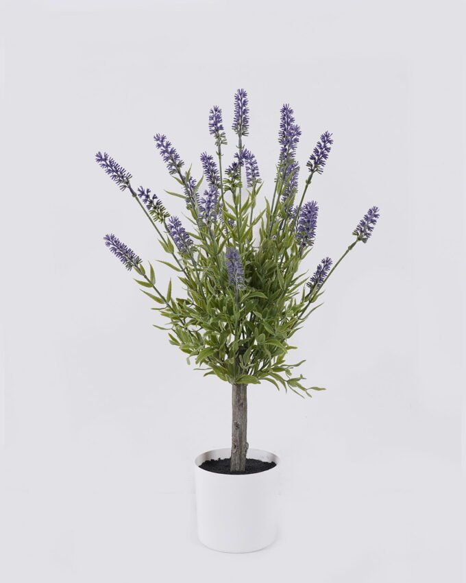 Artificial Flower 30*30*60cm Lavender in PP pot GS-02225030R 2026SEP 3,000+ sqm showroom with thousands of artificial flowers, plants & trees ready for global sourcing.