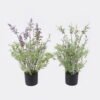 Artificial Flower 18*13*36cm Lavender in PP pot GS-27926065 2026Oct 3,000+ sqm showroom with thousands of artificial flowers, plants & trees ready for global sourcing.