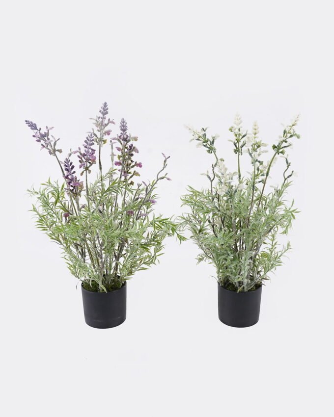 Artificial Flower 18*13*36cm Lavender in PP pot GS-27926065 2026Oct 3,000+ sqm showroom with thousands of artificial flowers, plants & trees ready for global sourcing.